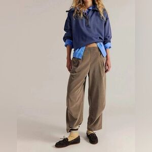 NWT Free People Nice Choice Corduroy y2k Pull-On Pants